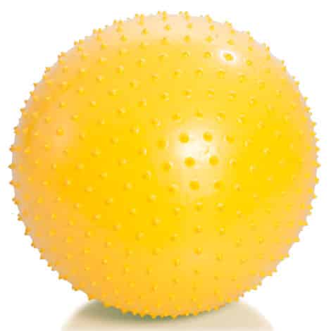 Мяч для занятий ЛФК 55 см. желтый М 155