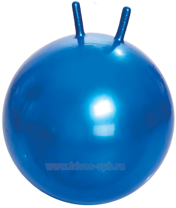 Мяч для занятий ЛФК 65 см. синий М 365