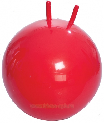 Мяч для занятий ЛФК 55 см. красный М 355